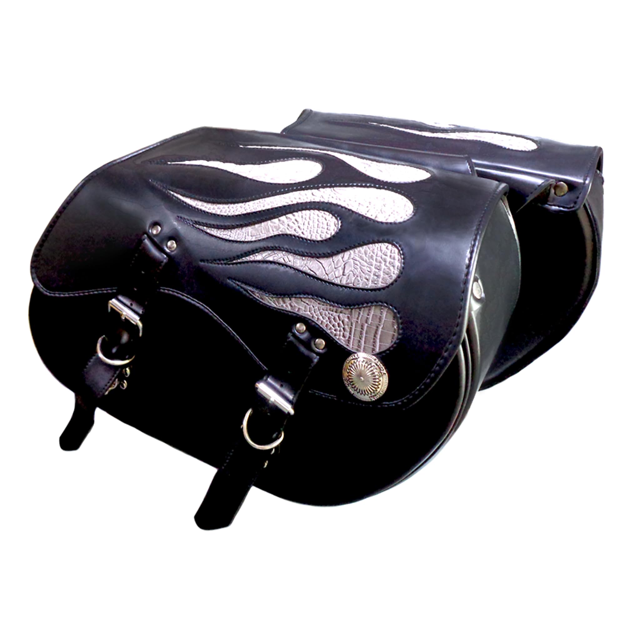 Amazon.co.jp: Xross BASIC DOUBLE Motorcycle Bag, Side Bag, Gray